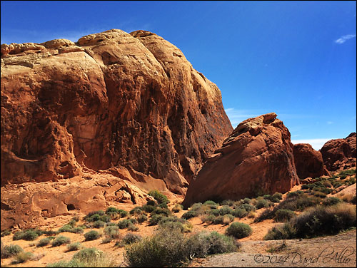 Mojave Desert Aztec Sandstone