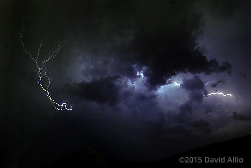 Alleghany Highlands cloud-to-cloud lightning Mountain Lightning Series