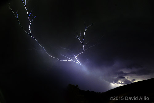 Alleghany Highlands cloud-to-cloud lightning Mountain Lightning Series