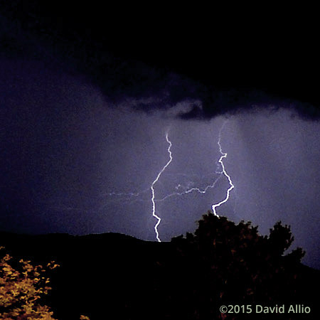 Alleghany Highlands cloud-to-ground lightning Mountain Lightning Series