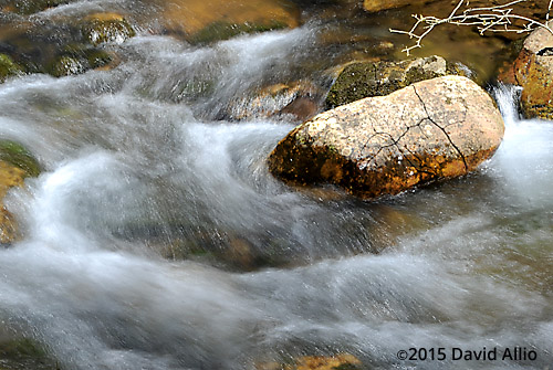 George Washington National Forest Ponding Mill Creek water-polished stone