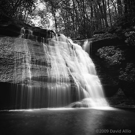 Angel Hair waterfalls Little Stony Creek Virginia Creek Mountain Waterfall Series
