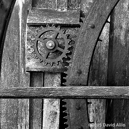 Drive Gears Mabry Mill Historic Mill Series by David Allio