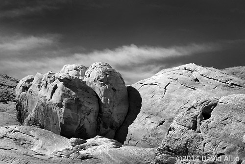 Rock and Sky Mojave Desert Clark County Nevada