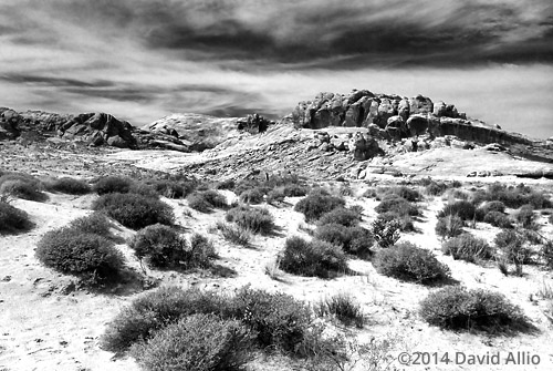 Near and Far Mojave Desert Clark County Nevada