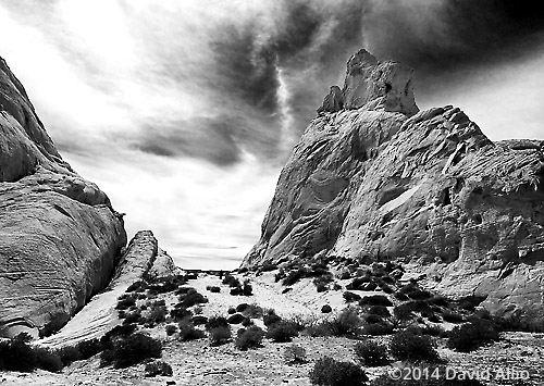 Peaks and Valleys Mojave Desert Clark County Nevada