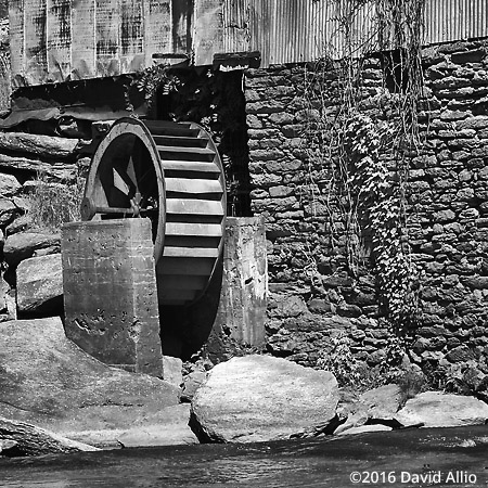 One of Two Anderson Mill Spartanburg County South Carolina Historic Landmark Series