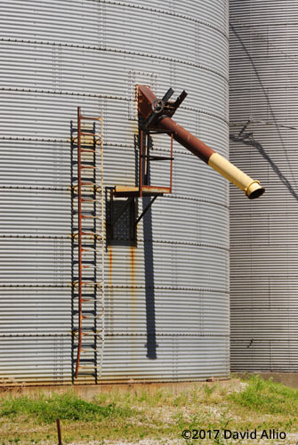 Chute and Ladder Cline Grain Fountain County Millcreek Township Kingman Indiana