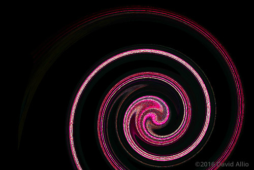 Pink Vertigo Sunlight on the Wall