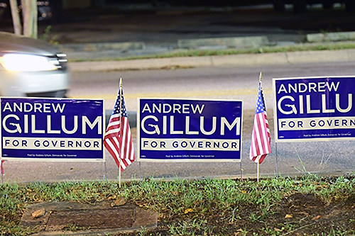 Andrew Gillum for Governor Monticello Opera House Jefferson County Florida Americana Collection