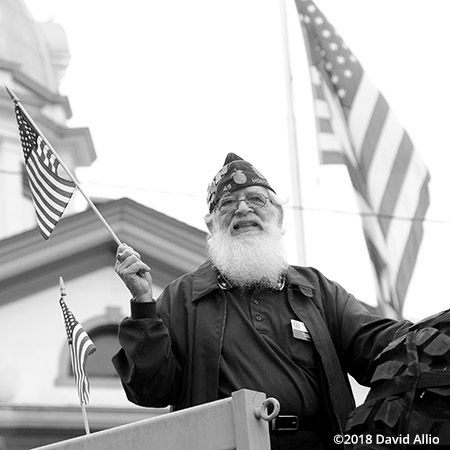 Ron Slik Grand Marshall Veterans Day Parade Jefferson County Monticello Florida Americana Collection