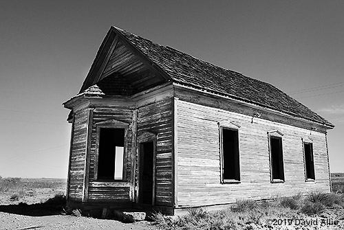 Asymmetrical Bay First Presbyterian Church of Taiban DeBaca County New Mexico