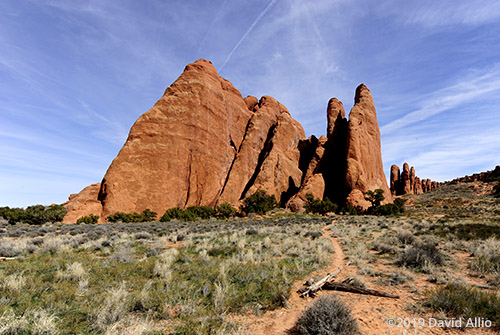 Sand Dune Arch Broken Arch Trail Arches National Park Moab Utah Americana Collection