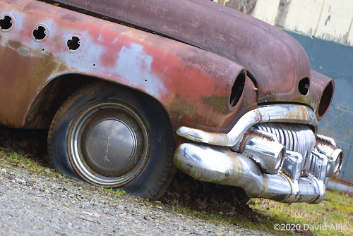 Rusty palette 1951 Buick Super Eight antique car Otto North Carolina 2020