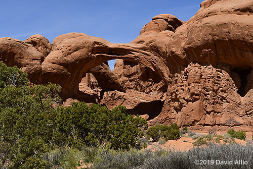 Double Arch Arches National Park Moab Utah 2019