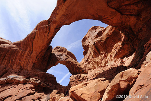 Double Arch Arches National Park Moab Utah 2019