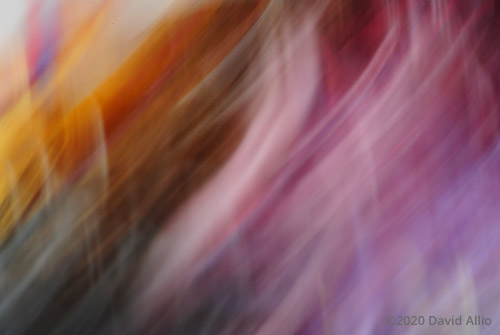 suffering chaos emotions reflected light in an original visual abstraction by David Allio